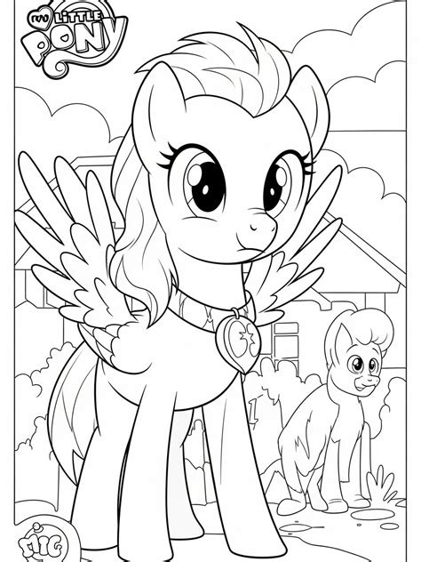 Desenhos Da My Little Pony Para Colorir - 8