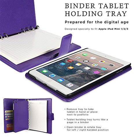 Cooper Foldertab Padfolio Tablet Case With Notepad For Ipad Mini 3