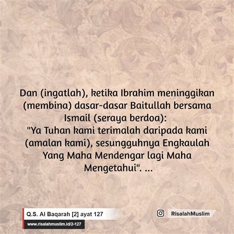 Detail Surat Al Baqarah Ayat 127 Koleksi Nomer 12