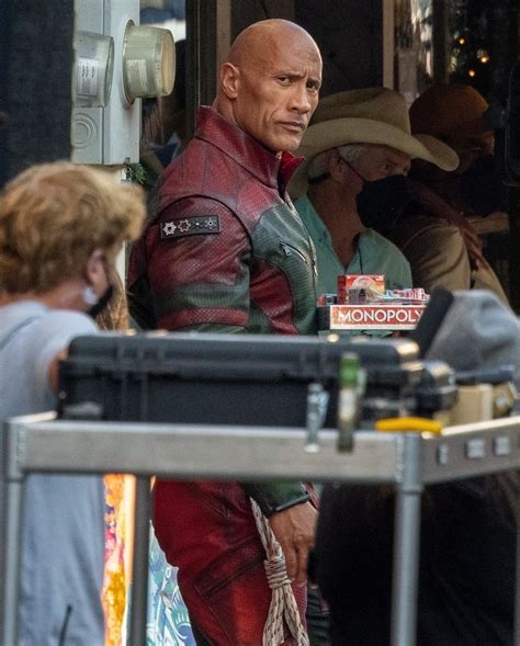 Dwayne Johnson On Set Of Red One November 2022 Dwayne The Rock Johnson Photo 44667480