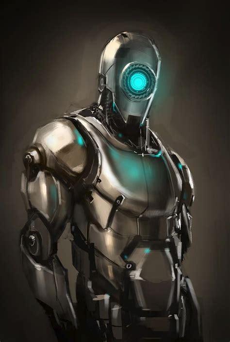 Cyclop01 By Gryphart On DeviantArt Robot Concept Art Robots Concept