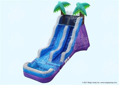 17 Tropical Paradise Slide Inflatable Water Slide Magic Jump Inc