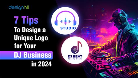 7 Tips To Design A Unique Logo For Your Dj Business In 2024 Designhill