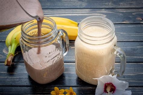 Bananen Milchshake spektakulär cremig und kalorienarm Futterattacke de