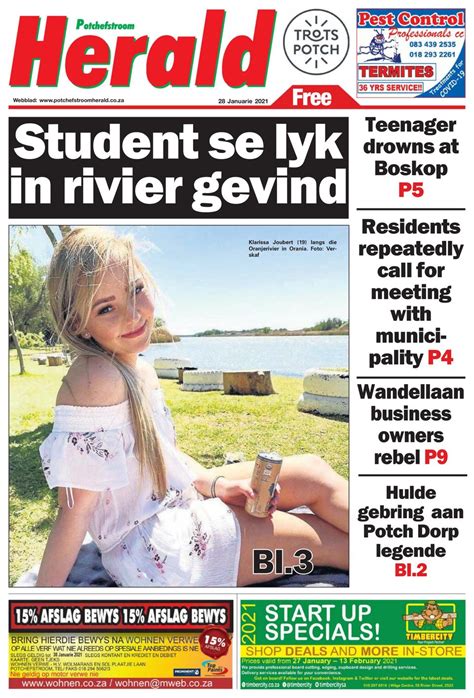 Potchefstroom Herald January 28 2021 Newspaper