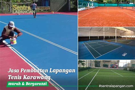 Jasa Pembuatan Lapangan Tenis Karawang Sentra Lapangan