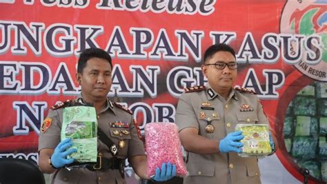 Polisi Ungkap Jaringan Narkoba Sumatera Jawa Sita 26 Kg Sabu Dan 36 Kg