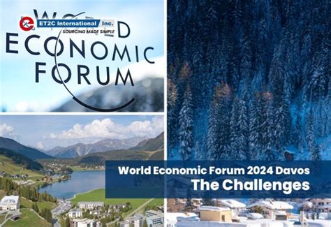 World Economic Forum Davos 2024 What Are The Challenges Et2c