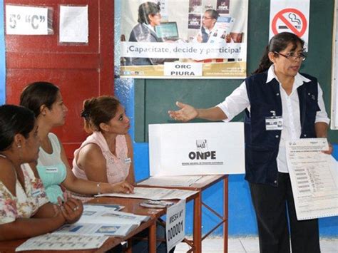 Onpe Desarrolla Este Domingo Jornada De Capacitaci N Para Miembros De