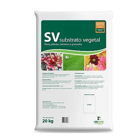 TROPST SV VEGETAL SACO 20KG VIDA VERDE Terra Forte Agroshopping