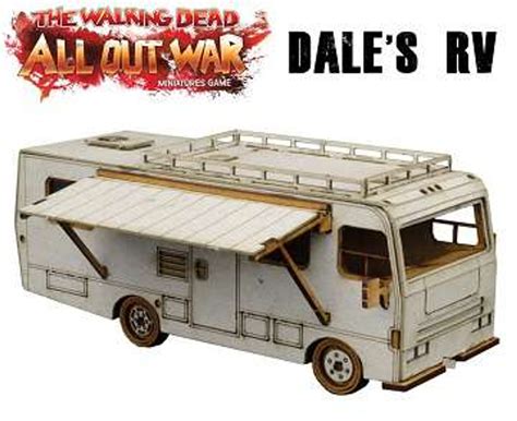 The Walking Dead Walking Dead All Out War Miniature Game Dales RV Game ...