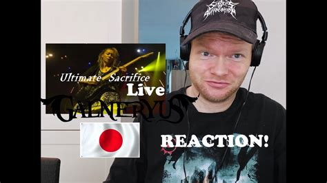 Galneryus Ultimate Sacrifice Live Reaction YouTube