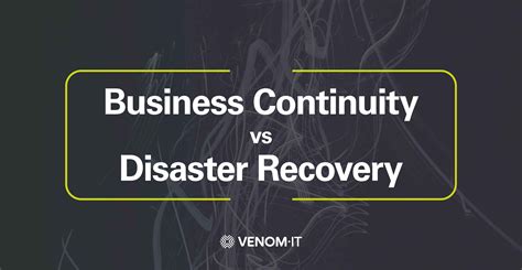 Business Continuity Vs Disaster Recovery