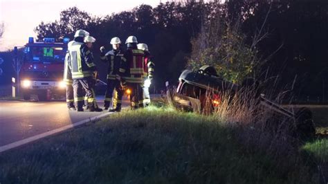 Unfall In Melle Auto Mit Zwei Insassen Berschl Gt Sich Noz