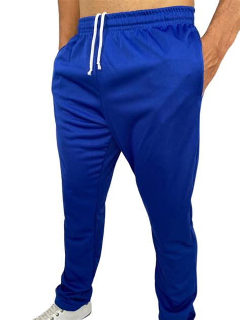 Calça De Helanca Azul Masculina