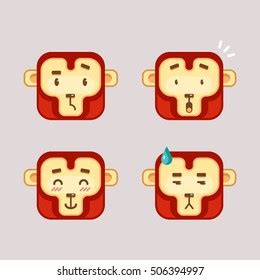 Monkey Emoji Stickers Stock Illustration 506394997 | Shutterstock