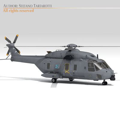 NH90 Helicopter 3D model | CGTrader