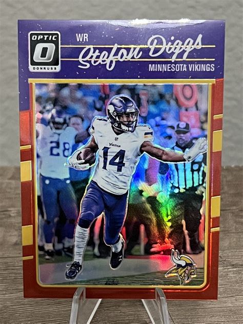 2016 Donruss Optic Red 99 Stefon Diggs 61 EBay