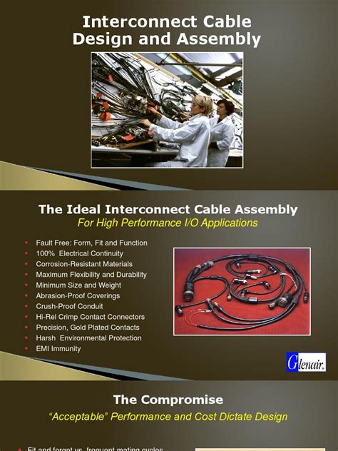 interconnect cable design  assembly  coaxial cable