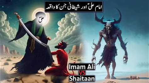 Hazrat Imam Ali As Aur Shaitaan Ka Waqia Mola Ali Vs Shaitaan Imam