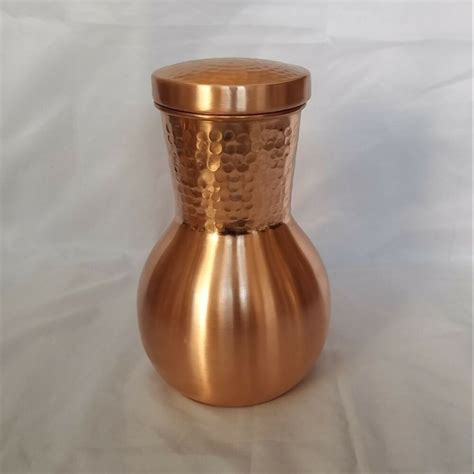 Copper Sugar Pot At Rs Piece Copper Sugar Pot Set In Moradabad