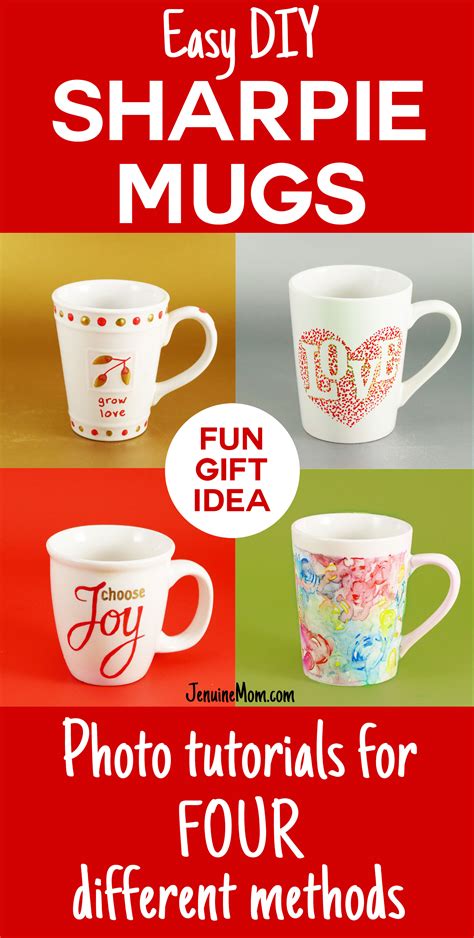 DIY Sharpie Mugs For Easy Personalized Gifts Jennifer Maker