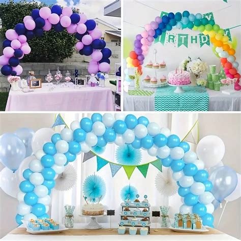 Ft Table Balloon Arch Kit Foldable Fiberglass Pole Stand Balloon