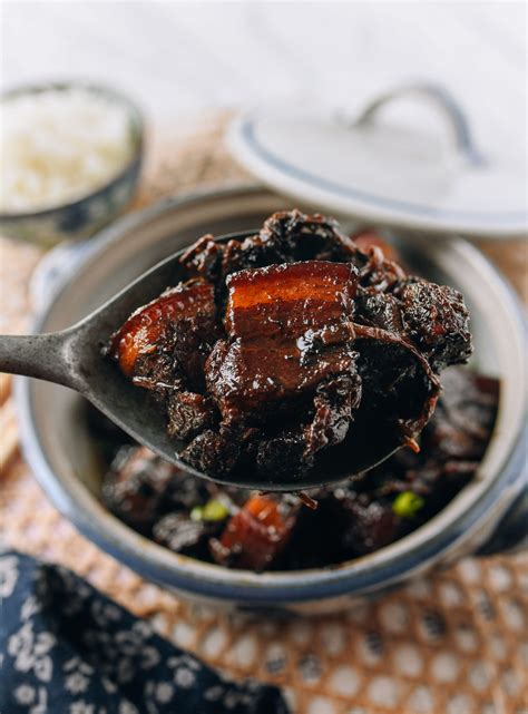 Braised Pork Belly With Meigan Cai Recipe Cart