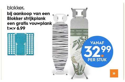 Blokker Strijkplank Een Gratis Vouwplank Aanbieding Bij Blokker