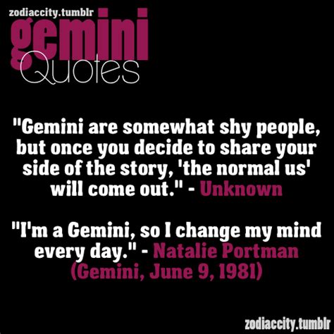 Quotes About Gemini Zodiac Signs Quotesgram