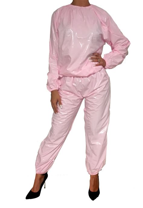 PVC Overall Rosa Lack Fabimonti De