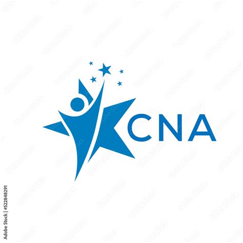 CNA Letter logo white background .CNA Business finance logo design ...