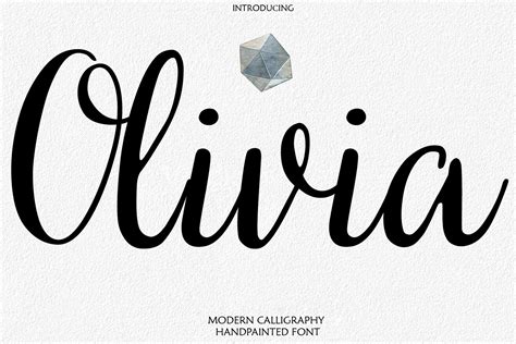 Font Fonts Olivia Download Digital Font Calligraphy Font Etsy