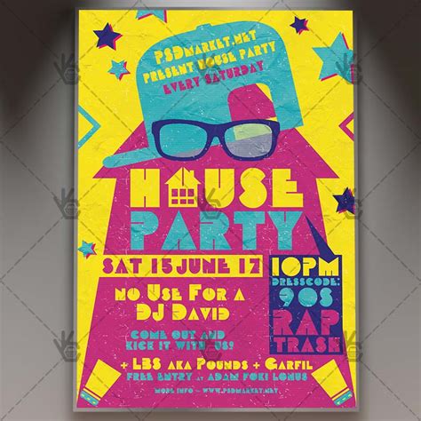 House Party Flyer Template