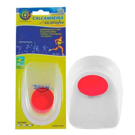 Calcanheira Silicone Ponto Vermelho P Ortho Pauher Submarino