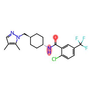 Benzamide 2 Chloro N Trans 4 4 5 Dimethyl 1H Pyrazol 1 Yl Methyl