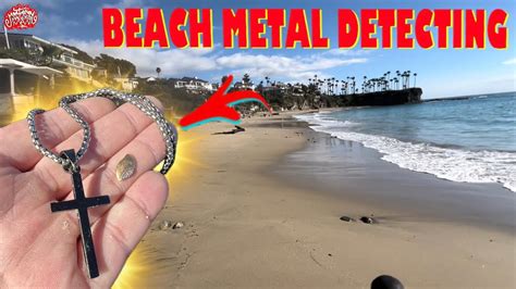 Metal Detecting The Beach Reveals A Big Surprise Youtube