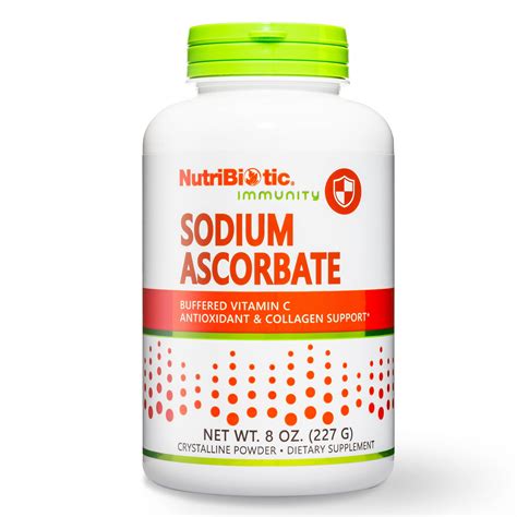 NutriBiotic Sodium Ascorbate Buffered Vitamin C Powder, 8 Oz - Walmart.com