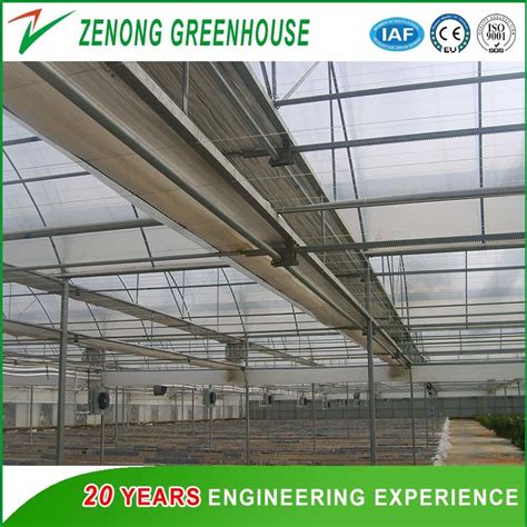 Highly Equipped Greenhouse With Electric Internal Shading System For