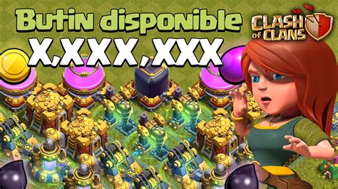 Le PLUS Gros BUTIN Disponible Sur Clash Of Clans YouTube