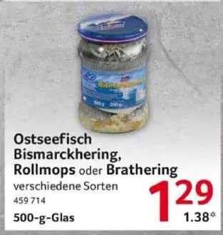 Ostseefisch Bismarckhering Rollmops Oder Brathering Angebot Bei