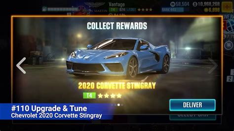 Csr Racing Upgrade And Tune Chevrolet Corvette Stingray