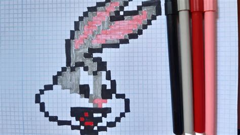 Como Dibujar A Bugs Bunny Pixel Art Youtube The Best Porn Website