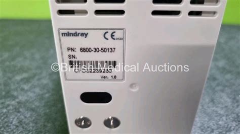 Mindray Beneview T5 Patient Monitor Powers Up Including Mindray Co2