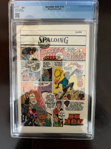 The Incredible Hulk Cgc St Appearance Jack Of