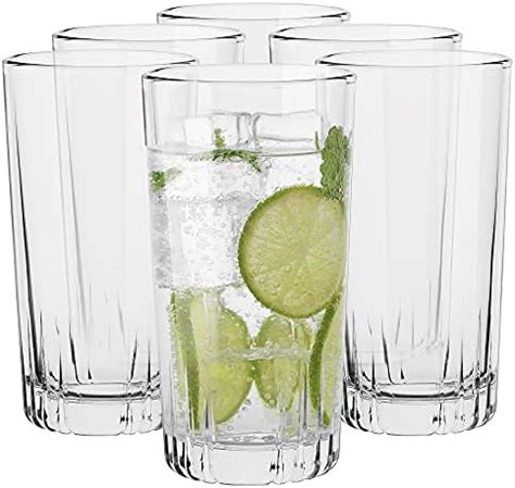 Trend For Home Set Da Pezzi Bicchieri Acqua Vetro Tumbler Alto