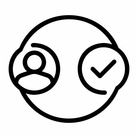 User Person Choice Check Tick Approved Approve Icon Download On