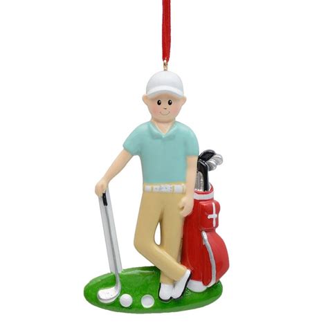 Golf Personalized Christmas Tree Ornament Handmade Etsy