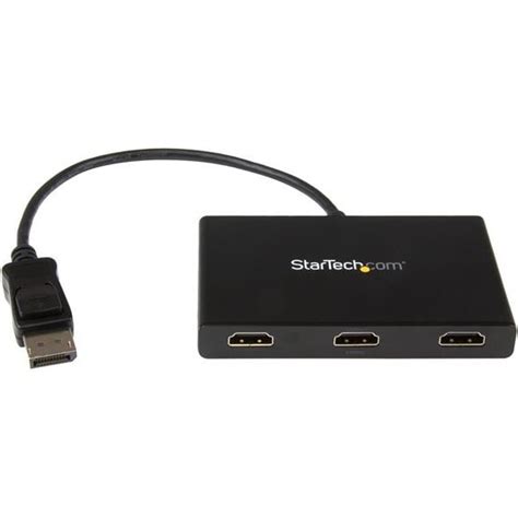 Displayport To Hdmi Multi Monitor Splitter 3 Port Mst Hub Walmart