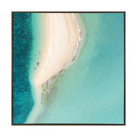 Alcove Studio Whitehaven Beach I Canvas Wall Art Temple And Webster